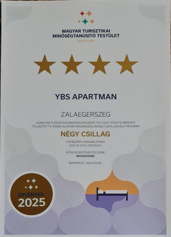 Ybs Apartman Zalaegerszeg Exterior photo